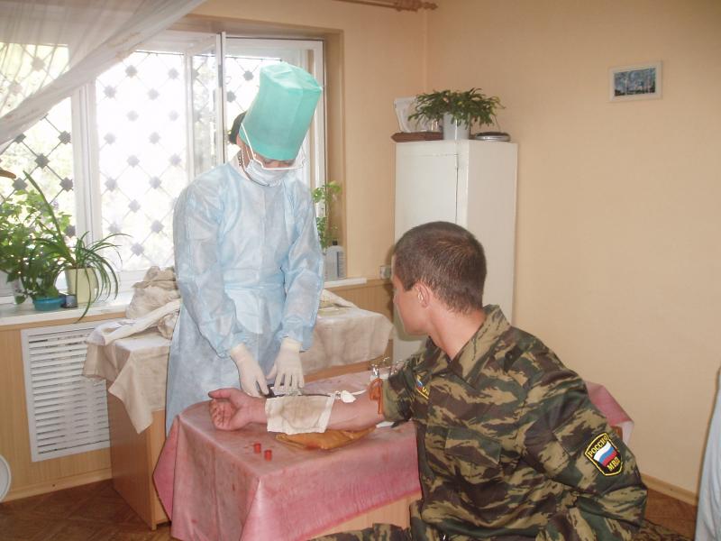 Сотрудники полиции Бурятии сдали кровь